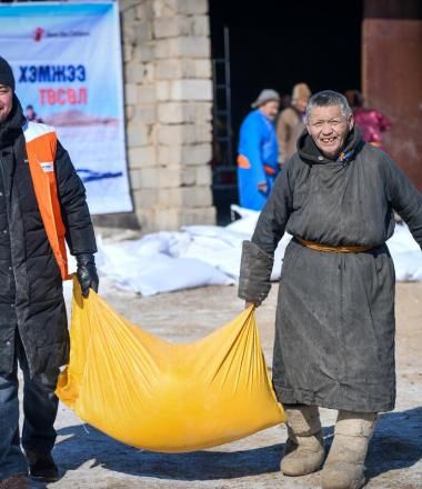 WVM is distributing life-saving food and supplies to herder community.