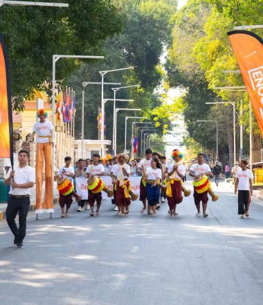 ENOUGH campaign parade Cambodia